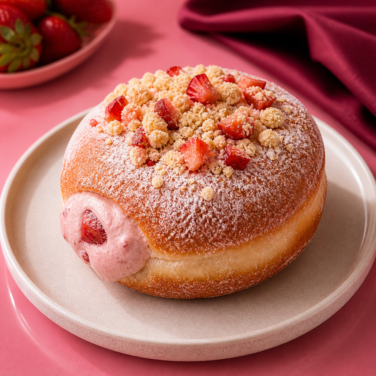 Strawberry Shortcake Bismarck