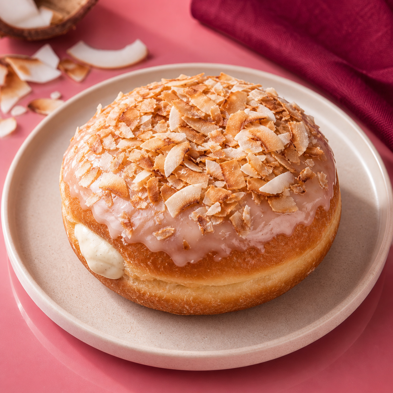 Toasted Coconut Cream